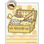 おそ松さん×サンリオキャラクターズ アクリルスマホスタンド 十四松×ポムポムプリン 旅立ち [W110×H155mm]