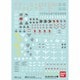 ガンダムデカールNo.107 機動戦士ガンダムUC 汎用1 [ガンダムプラモデル]