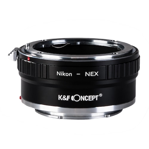 KF-NFE2 [一眼レフカメラ用 レンズマウントアダプター ブラック ボディ側：ソニーE レンズ側：ニコンF]