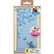 AC-LAM2-CAT BL [アンドロイドスマホ用手帳型マルチケース キャットシルエット ブルー]