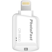 PhotoFast iOS Card Reader Lightningコネクタ対応 microSDカードリーダー/ライター ホワイト CR-8800WH