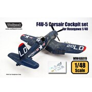 1/48 レジンパーツ アップデートセット F4U-5 コルセア コックピットセット （ハセガワ用） [プラモデル]