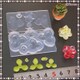 LOVELY LEAF シリーズ 多肉植物立体型B シリコン製型 [プラモデル用品]
