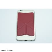 MSBC-RD Red [スマートフォン用ケース Magnet Stand & Grip Back Cover　レッド]