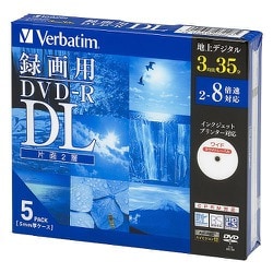 ヨドバシ.com - Verbatim バーベイタム VHR21HDP5D1 [録画用 DVD-R DL