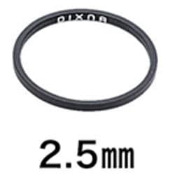 D11 H P バンテージヘッドスペーサー2.5mm マットブラック