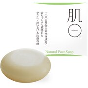 肌○ ナチュラルフェイスソープ ネット付 80g