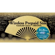 WIRELESS GATE WiFi+LTE プリペイド1Gプラン 下り最大150Mbps データ通信量1GB ヨドバシカメラオリジナル microSIM YD-PRI-1G-micro