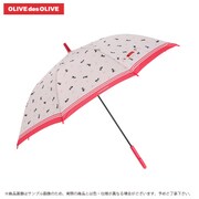 OL-34-58A [OLIVEdesOLIVE 長傘 58cm 猫リボン ピンク]