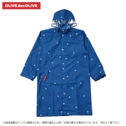 OLIVEdesOLIVE キッズ・ジュニア向け レインコート 140cm ドットキャット/ネイビー OL-35-RC