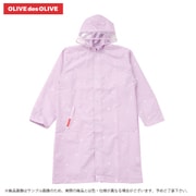 OLIVEdesOLIVE キッズ・ジュニア向け レインコート 140cm ドットキャット/パープル OL-35-RC