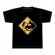 けものフレンズ あぶないよー！ Tシャツ ブラック M [キャラクターグッズ]