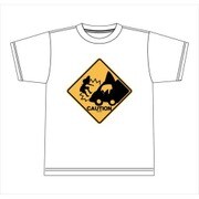 けものフレンズ あぶないよー！ Tシャツ ホワイト M [キャラクターグッズ]