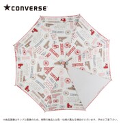 CONVERSE キッズ向けジャンプ傘 50cm スターロゴ/RD 17CON-50A-1