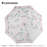 CONVERSE キッズ向けジャンプ傘 50cm スターロゴ/PU 17CON-50A-1