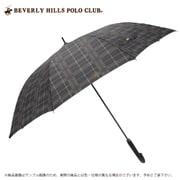 BEVERLY HILLS POLO CLUB 長傘 70cm グレー 17BHPC-CK-70A