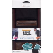 RBCA164 [iPhone/Xperia 各種スマートフォン対応 ケース/カバー 汎用フリータイプ 縦型 2WAY POUCH ベルト通し カラビナ ブラウン]
