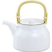 ベーシック 土瓶 白マット 660ml