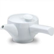 茶和 急須 白磁 右手用 400ml [急須]