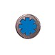 WHEEL DOT BUTTON BLUE