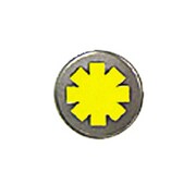 WHEEL DOT BUTTON YELLOW