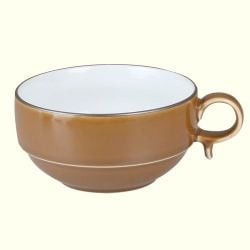 スープカップ S型 スープボール 大 450ml 12×6cm 茶マット