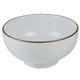 お椀 500ml 白磁千段 おかゆ碗 13×6.5cm 500cc