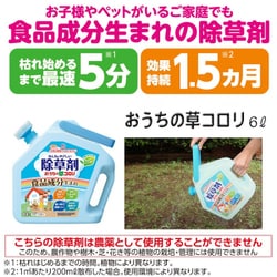 ヨドバシ.com - アース製薬 アースガーデン おうちの草コロリ 6L [除草