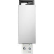 USBメモリー USB 3.0 2.0対応 ノック式 32GB ホワイト U3-PSH32G/W