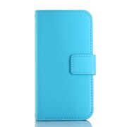 レザーフリップケース らくらくスマートフォン4(F-04J) BL