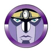 ジョジョの奇妙な冒険 アルミボタンシール 02 スタープラチナ [キャラクターグッズ]