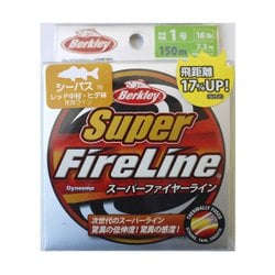 スーパーファイアーライン 1号 16lb. 150m BJSFLCP-1.0/16/150GRN