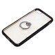 BJI1601BK [iPhone 7用ジャケット リング付ケース サイドメッキ ブラック]