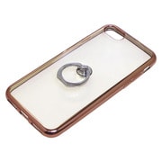 BJI1601PK [iPhone 7用ジャケット リング付ケース サイドメッキ ピンク]