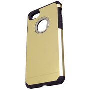BJI1603GD [iPhone 7 ジャケット リング付き ハイブリッド耐衝撃 ゴールド]