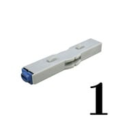 柄付ゴム印 連結式 単品 数字明朝体 3号 1 GRN-3MB 00001