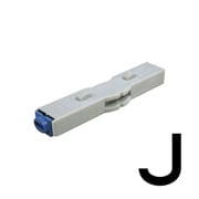 柄付ゴム印 連結式 単品 英字ゴシック体 1号 J GRA-1GB 00010