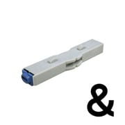 柄付ゴム印 連結式 単品 英字ゴシック体 1号 & GRA-1GB 00027