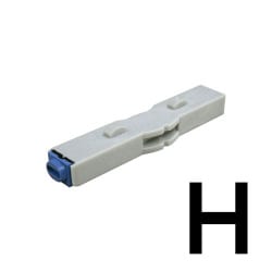 柄付ゴム印 連結式 単品 英字ゴシック体 2号 H GRA-2GB 00008