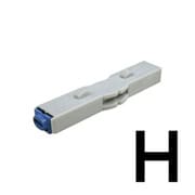 柄付ゴム印 連結式 単品 英字ゴシック体 2号 H GRA-2GB 00008