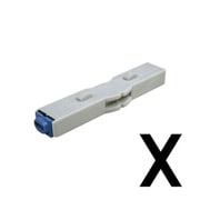 柄付ゴム印 連結式 単品 英字ゴシック体 2号 X GRA-2GB 00024