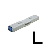 柄付ゴム印 連結式 単品 英字ゴシック体 3号 L GRA-3GB 00012