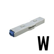 柄付ゴム印 連結式 単品 英字ゴシック体 3号 W GRA-3GB 00023