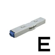 柄付ゴム印 連結式 単品 英字ゴシック体 4号 E GRA-4GB 00005