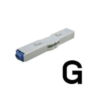 柄付ゴム印 連結式 単品 英字ゴシック体 4号 G GRA-4GB 00007