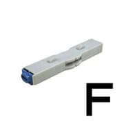 柄付ゴム印 連結式 単品 英字ゴシック体 5号 F GRA-5GB 00006