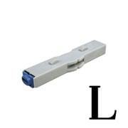 柄付ゴム印 連結式 単品 英字明朝体 2号 L GRA-2MB 00012
