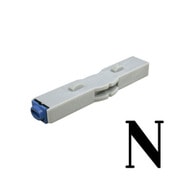 柄付ゴム印 連結式 単品 英字明朝体 2号 N GRA-2MB 00014