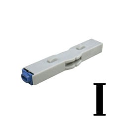 柄付ゴム印 連結式 単品 英字明朝体 3号 I GRA-3MB 00009