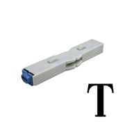 柄付ゴム印 連結式 単品 英字明朝体 3号 T GRA-3MB 00020